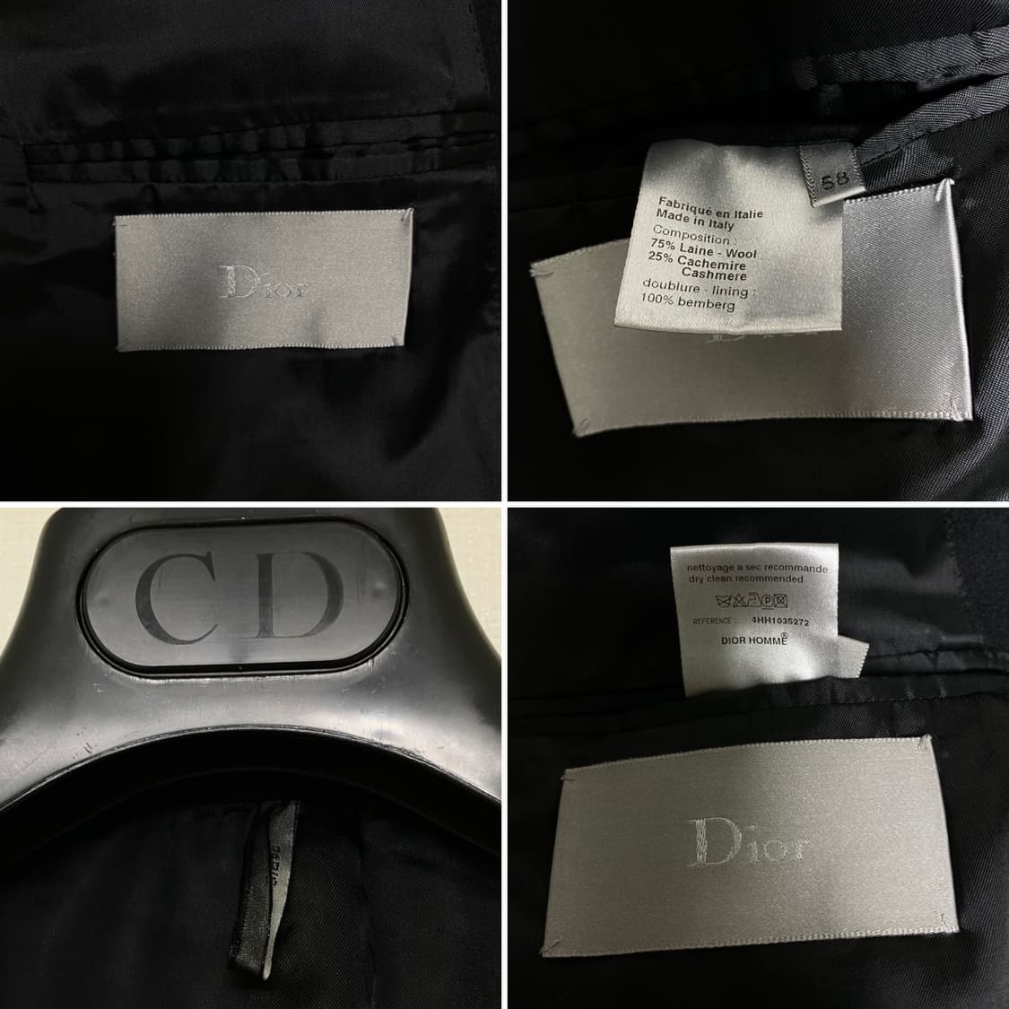 2004FW Dior HOMME by HEDI SLIMANE COAT 상품이미지7