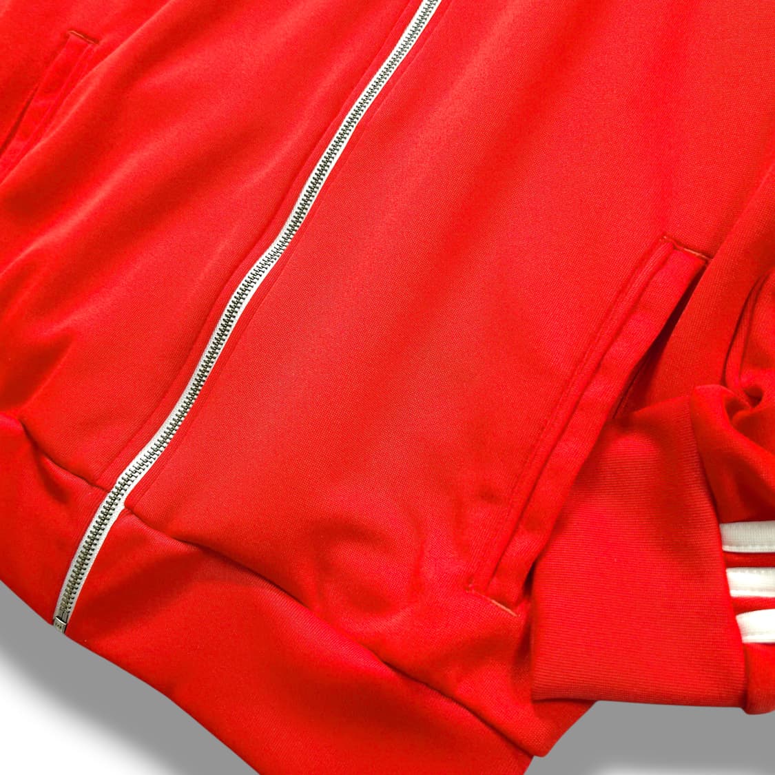 [XL] 아디다스 레드&화이트 오리지널 슈퍼스타 트랙탑 져지 상품이미지5