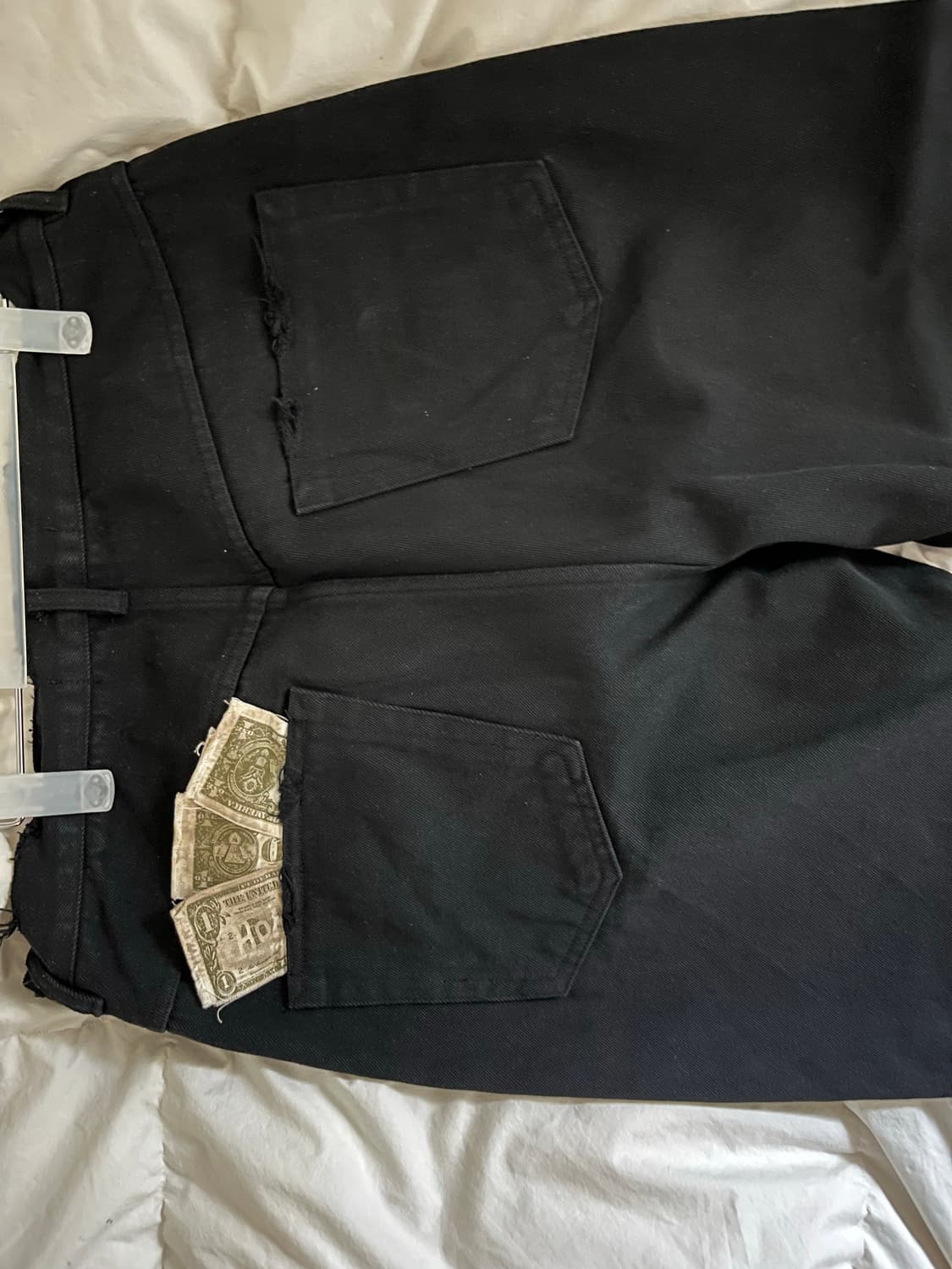 $13 Bill Pocket Pants Black 상품이미지4