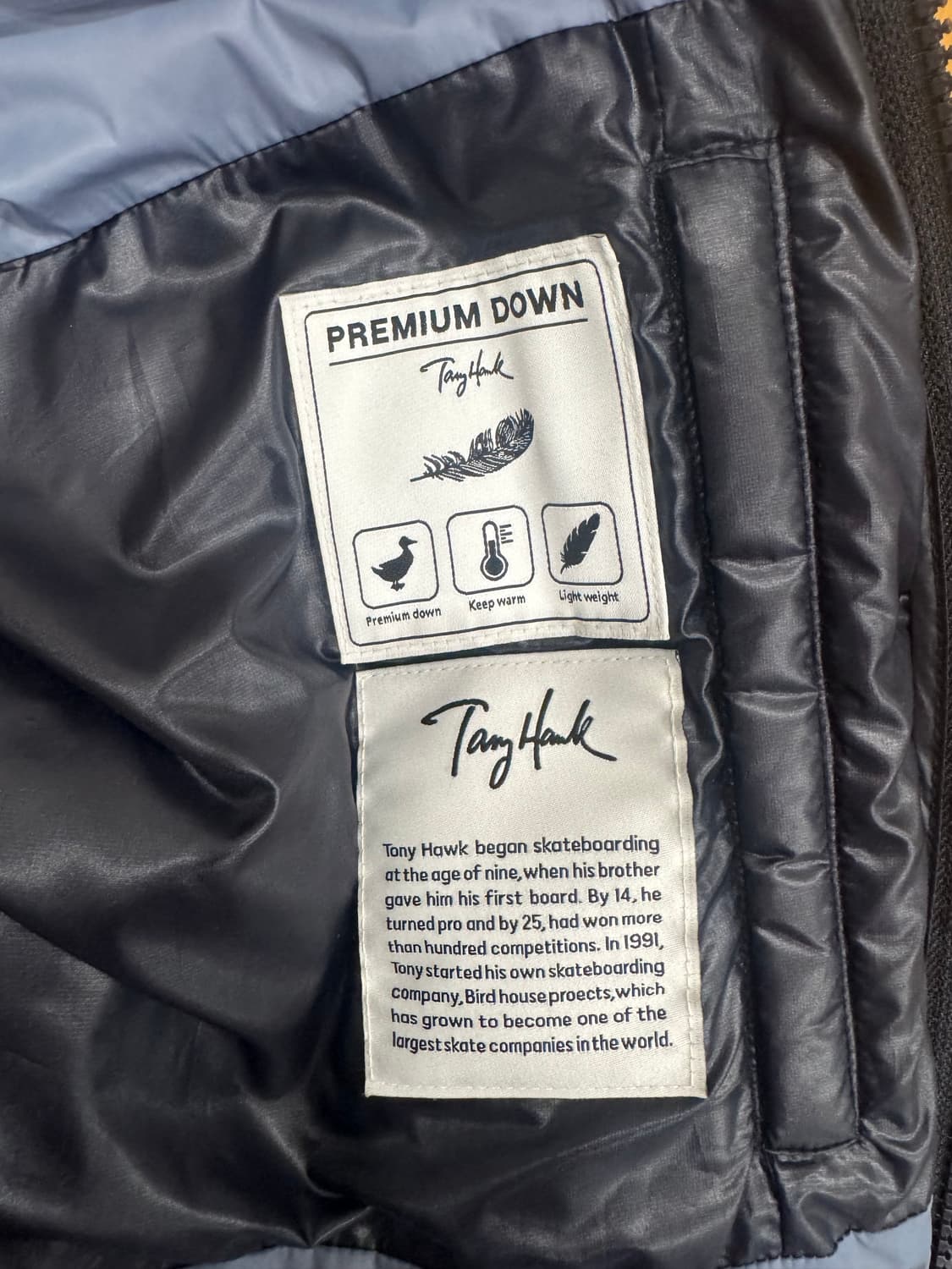 S) 토니호크 후드 패딩 네이비 상품이미지6