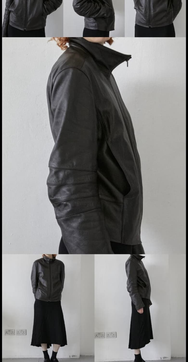 appendix leather jacket/brown 3 사이즈 상품이미지2