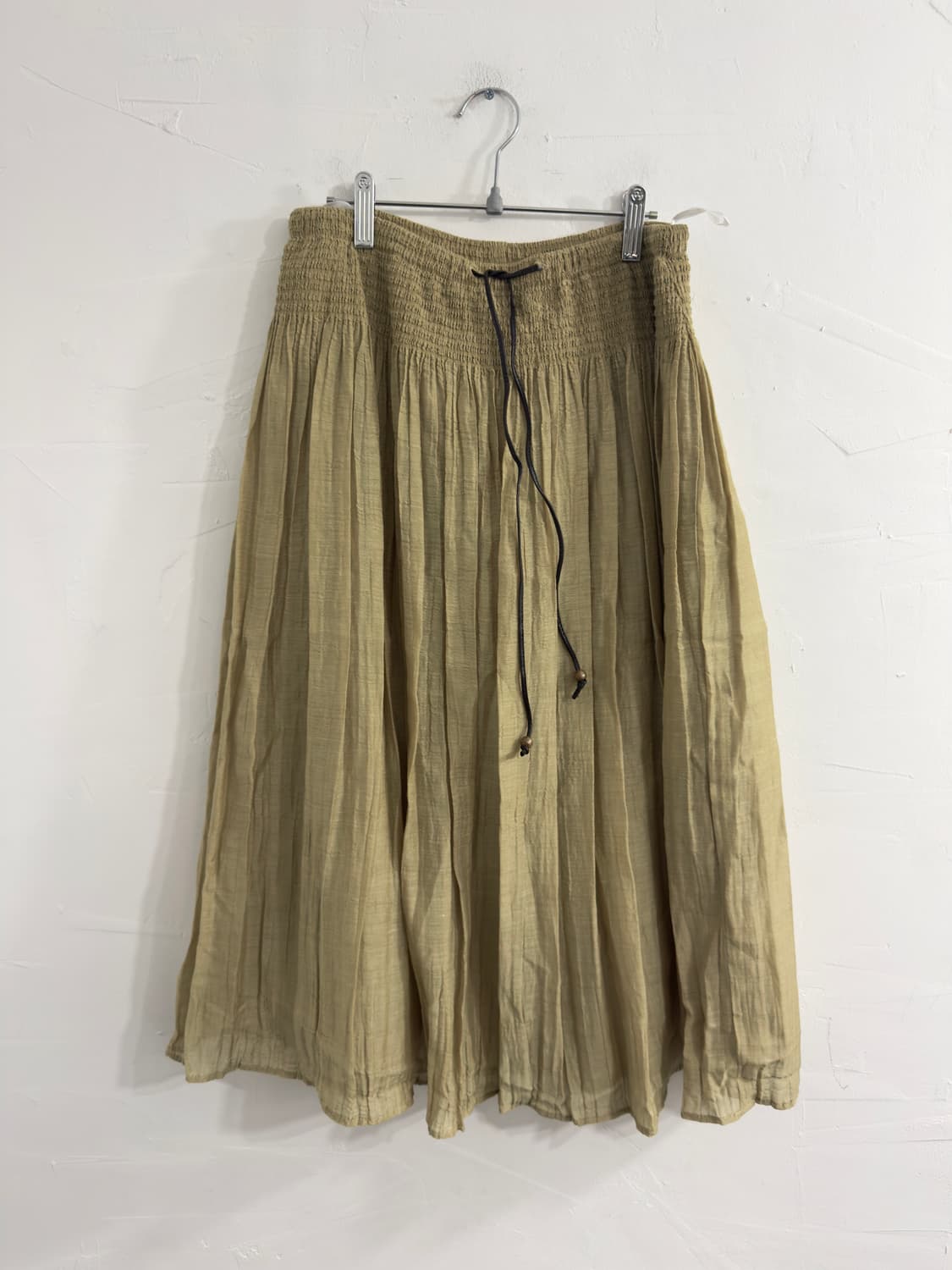natural flare banding skirt 상품이미지4