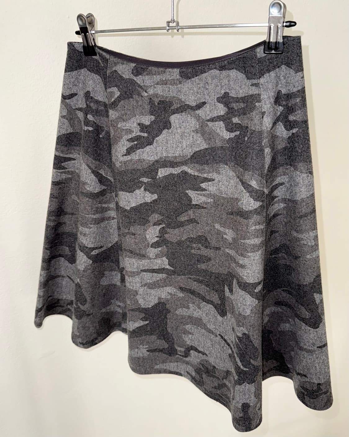 빈티지 카모 울 스커트 상품이미지4