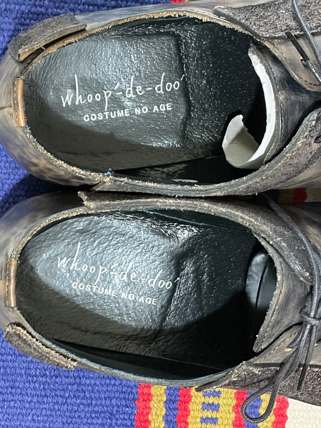 훕데두 그런지 패치워크 다크 카모 부츠 상품이미지5