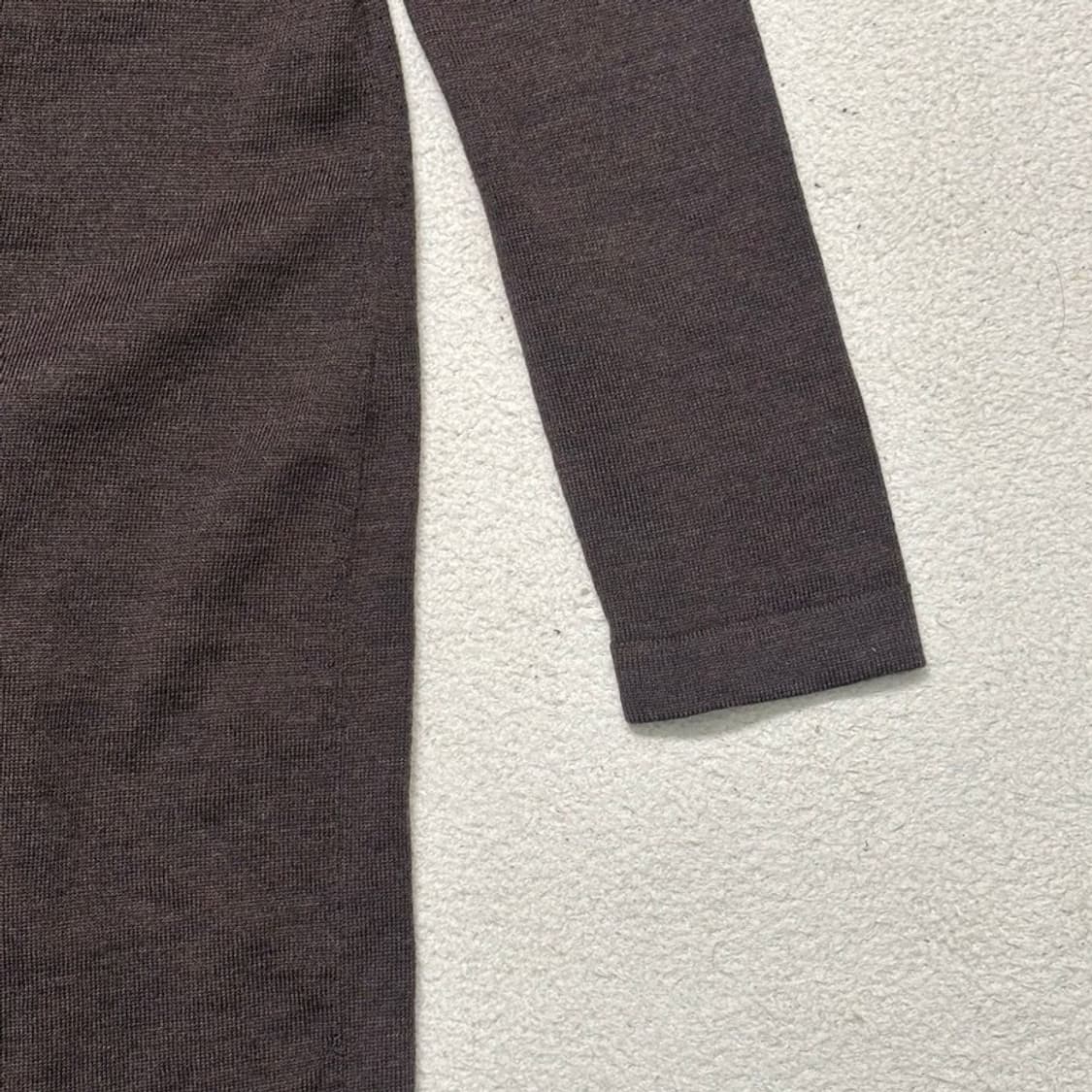 BROOKS BROTHERS 346 메리노 울 가디건 브라운 XS 상품이미지2