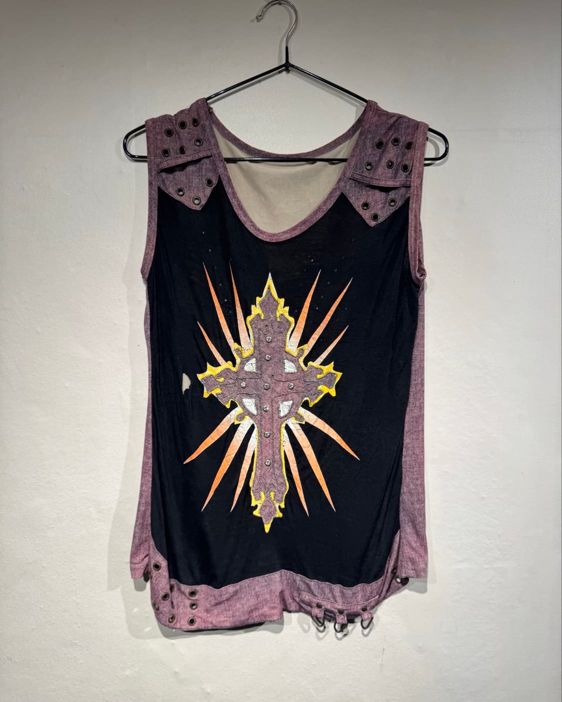 PUNK Cross Sleeveless    상품이미지1