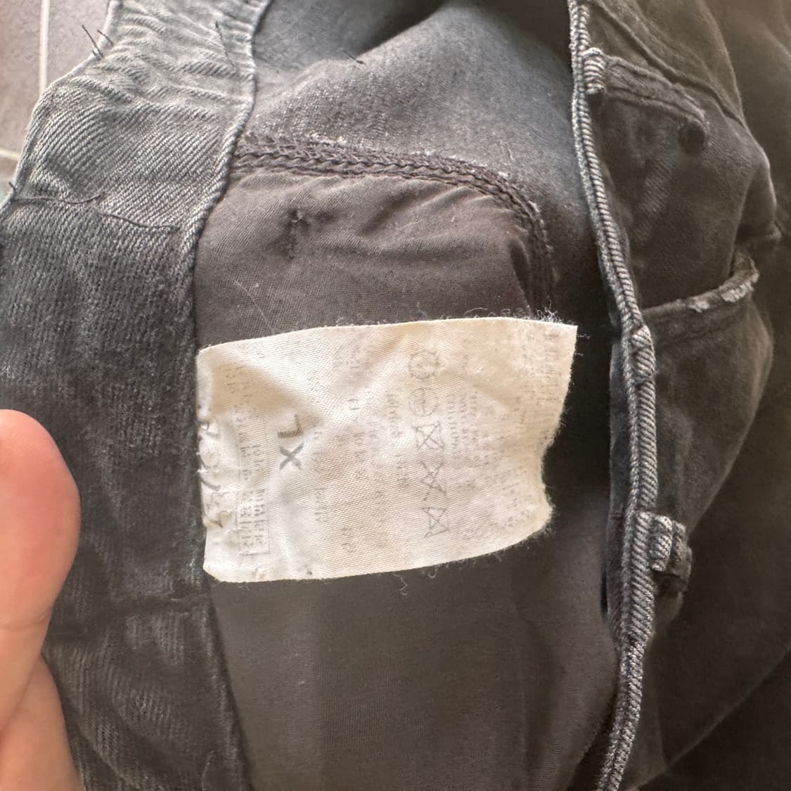 [XL] ETCE 레이어드 백 카고 팬츠 상품이미지5
