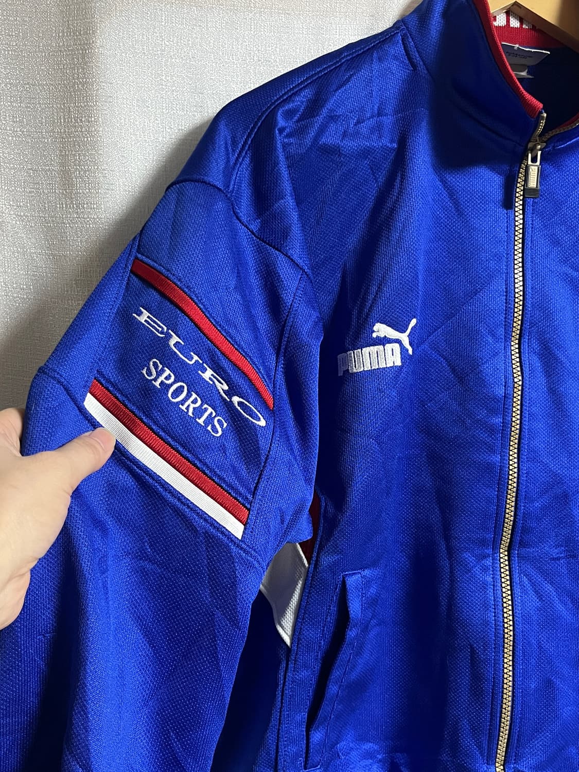 공용 퓨마 퓨마 가오리핏 져지 트랙탑 L 상품이미지4