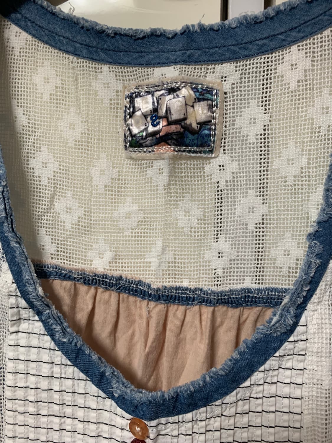 Doesigual 모리걸 패치워크 레이어드원피스 상품이미지5