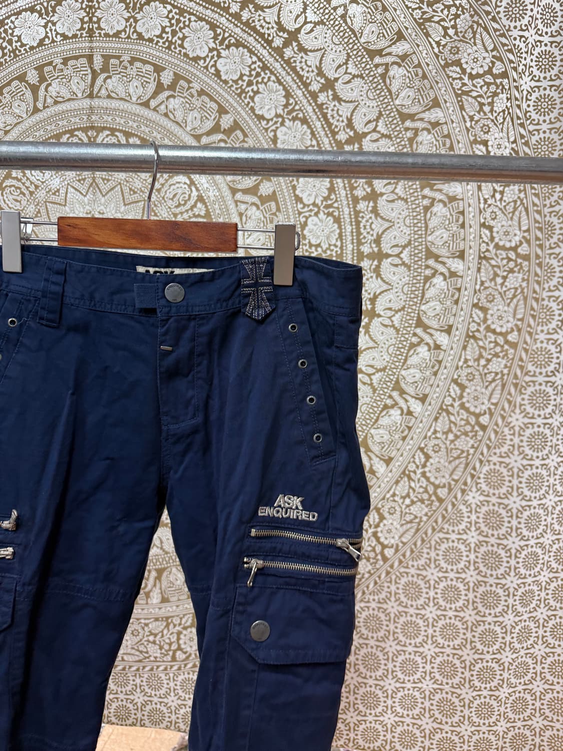 에스크 ASK 네이비 카고팬츠 (Z1036) 상품이미지4