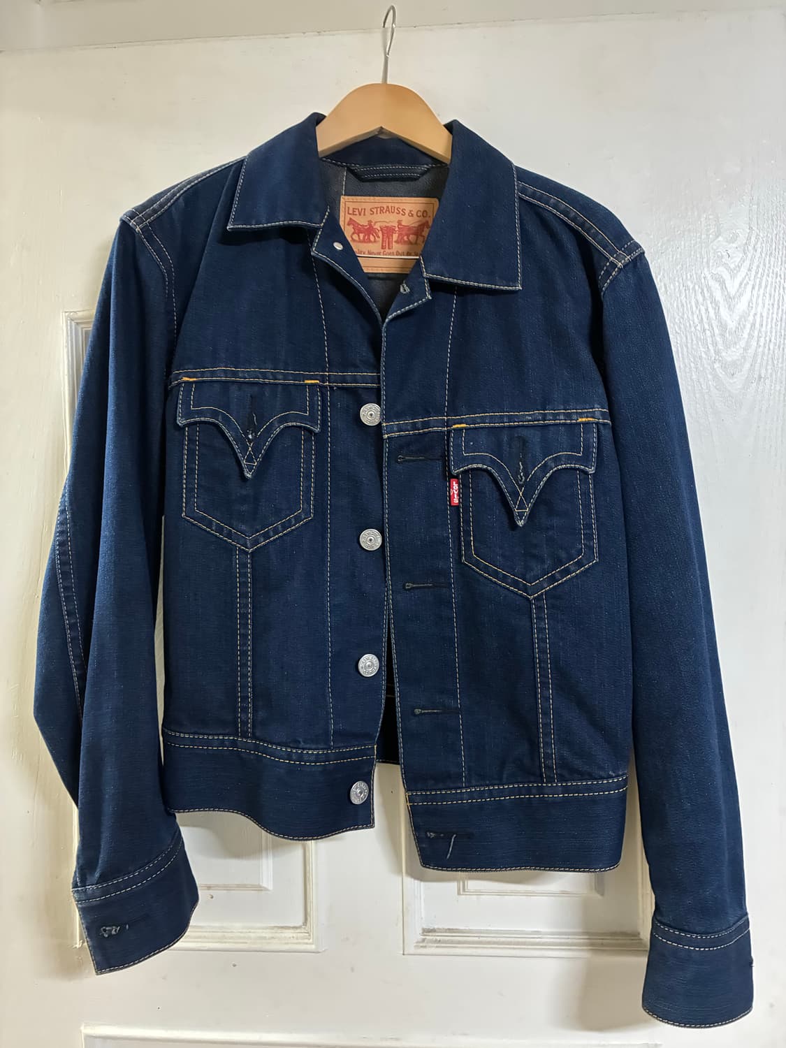 리바이스 타입 1 type1 데님 자켓 실측100 상품이미지1