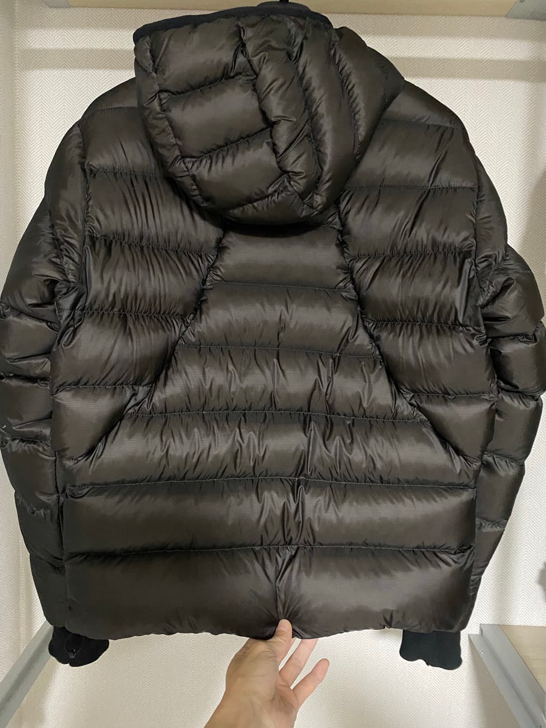 벨리에 경량 패딩 브라운 105 상품이미지5