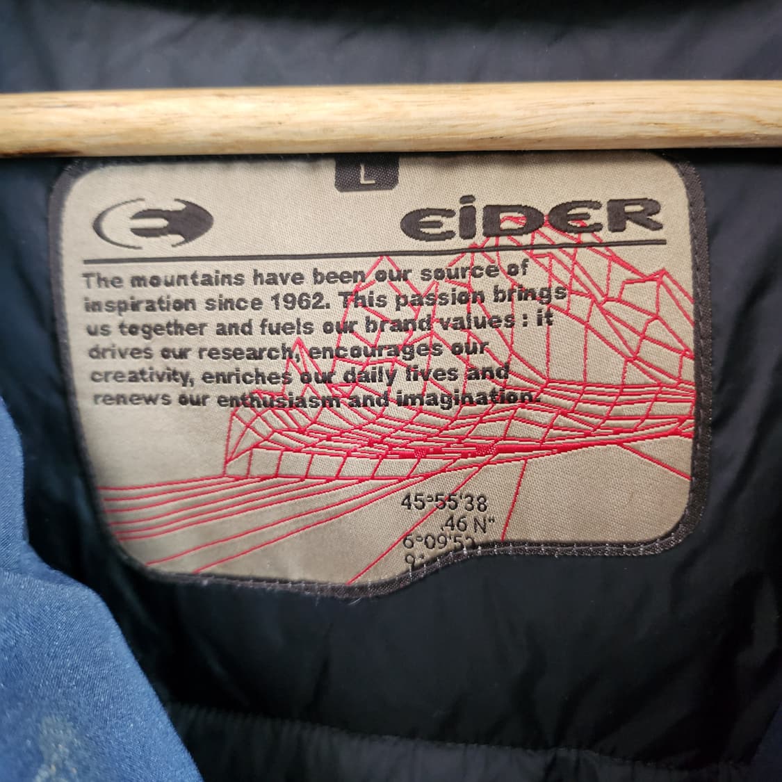 [L] 아이더 덕다운 패딩 점퍼 상품이미지3