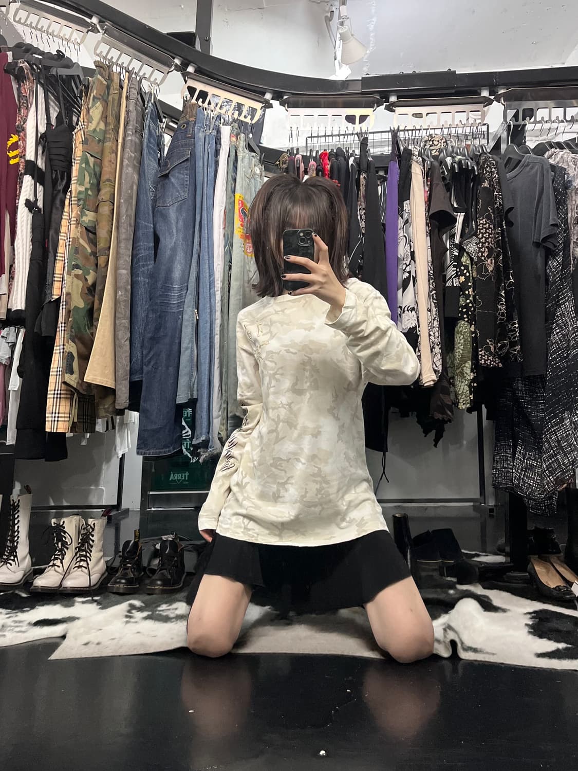 오리엔탈 카모 패턴 롱슬리브 상품이미지8