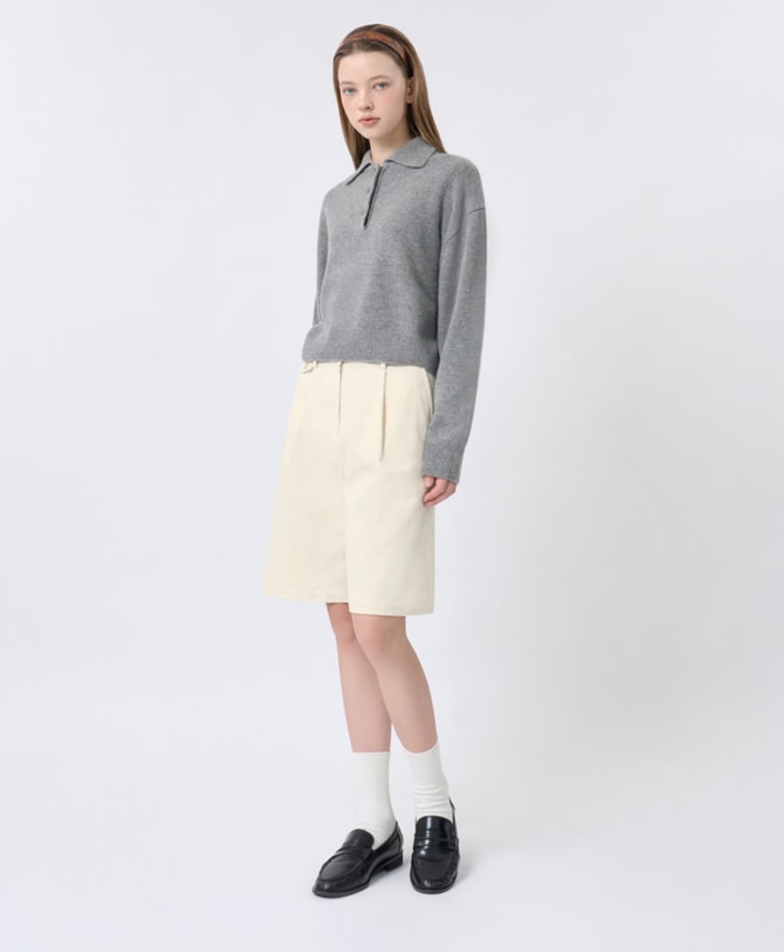 PVCS 프븏스 브리튼 코듀로이 하프팬츠 25년 상품이미지2