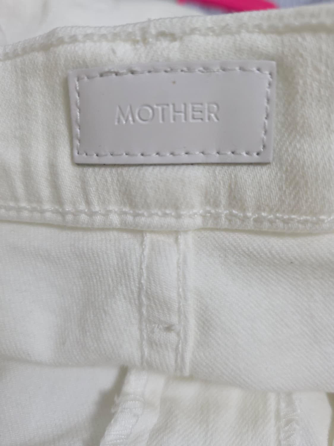 MOTHER 마더 데님 화이트 FAIREST OF THEM ALL 25 상품이미지4