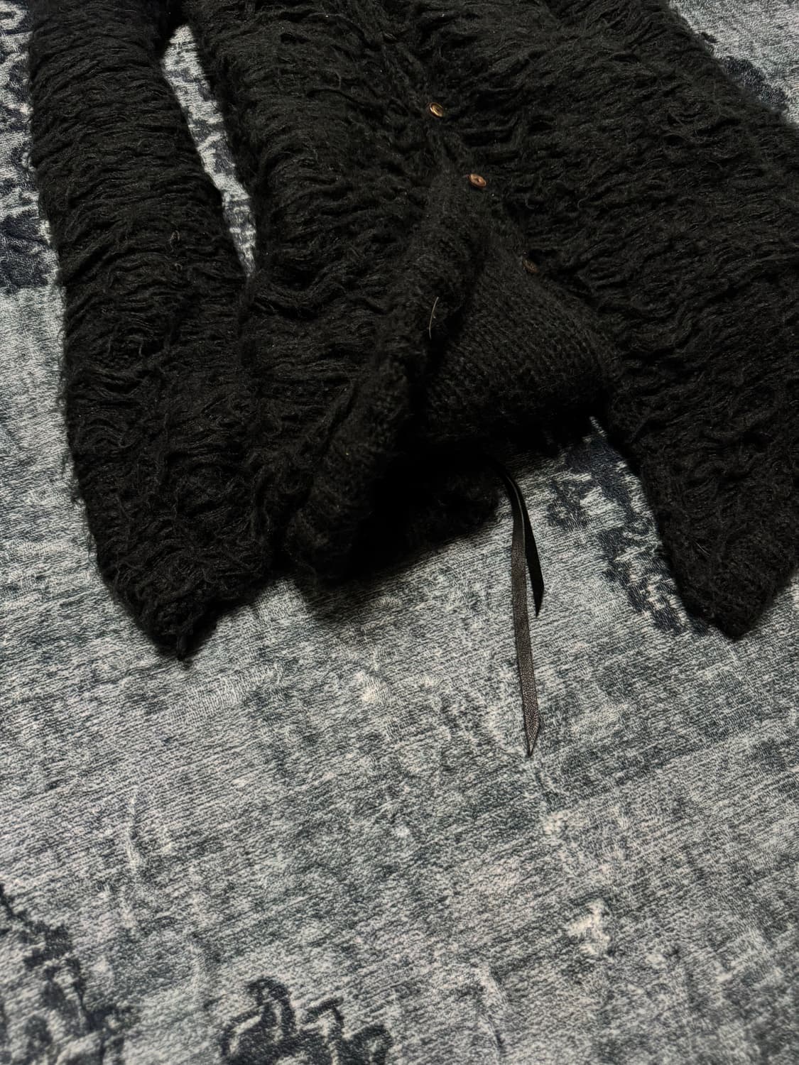 Kmrii 00s archive grunge distressed card 상품이미지4