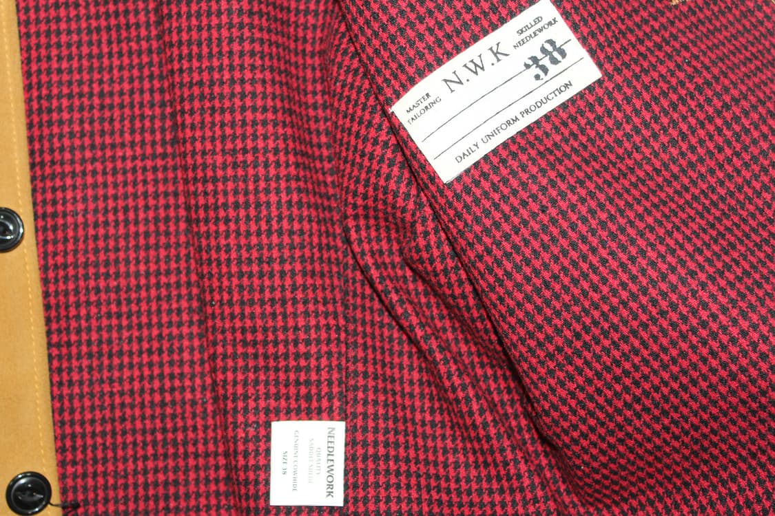 NEEDLEWORK 니들워크 블라인드파일즈 스웨이드 카코트 상품이미지4