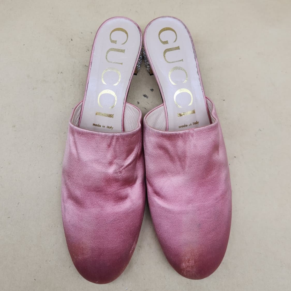 구찌 뮬 힐 여성슬리퍼39 250 굽4.5 상품이미지2