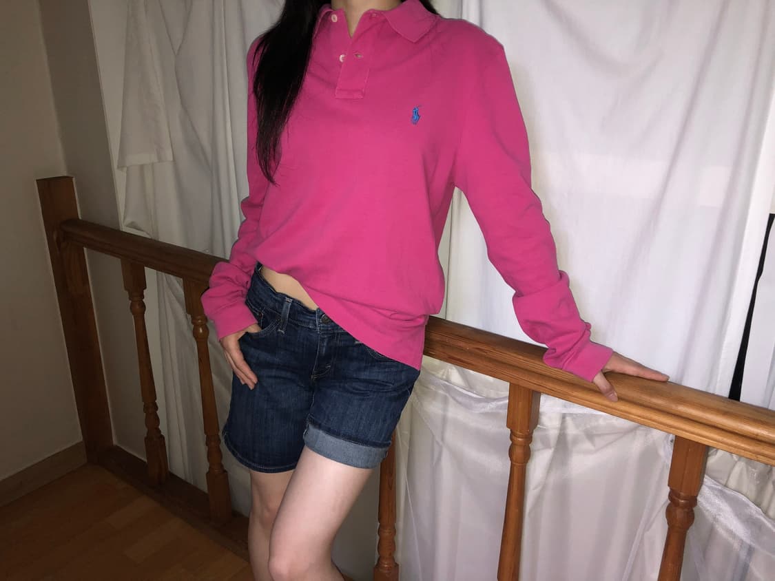 Polo Ralph Lauren / Pink Long-Sleeve Pk  상품이미지5