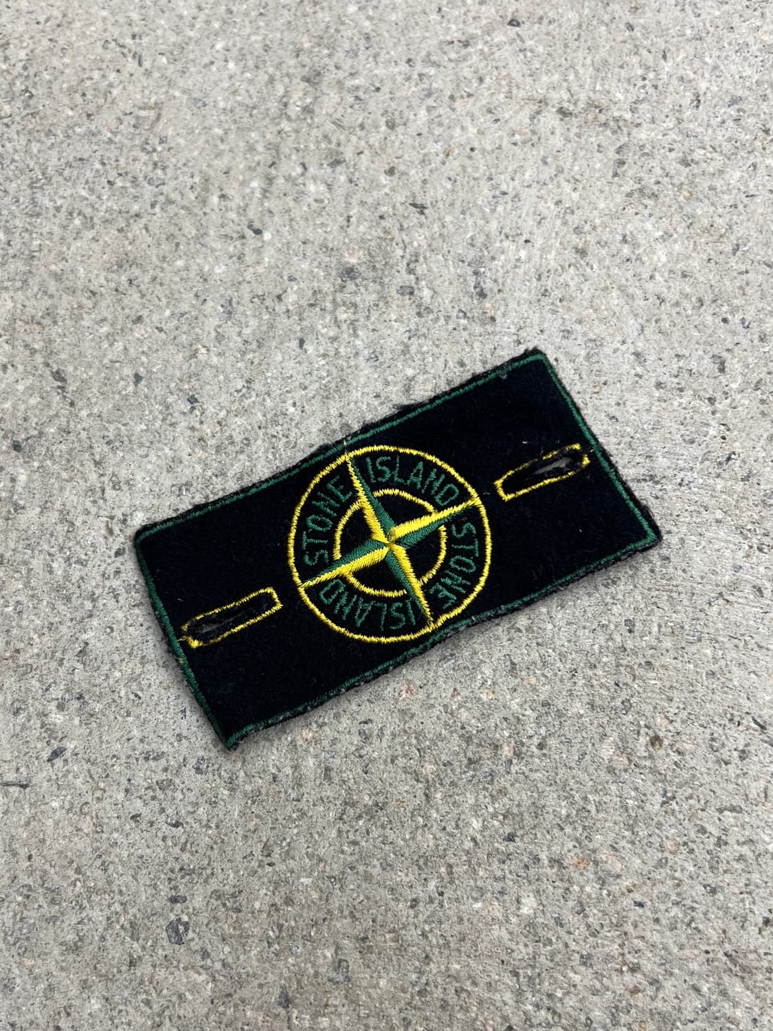 스톤아일랜드 80s-90s 그린엣지 와펜 상품이미지2