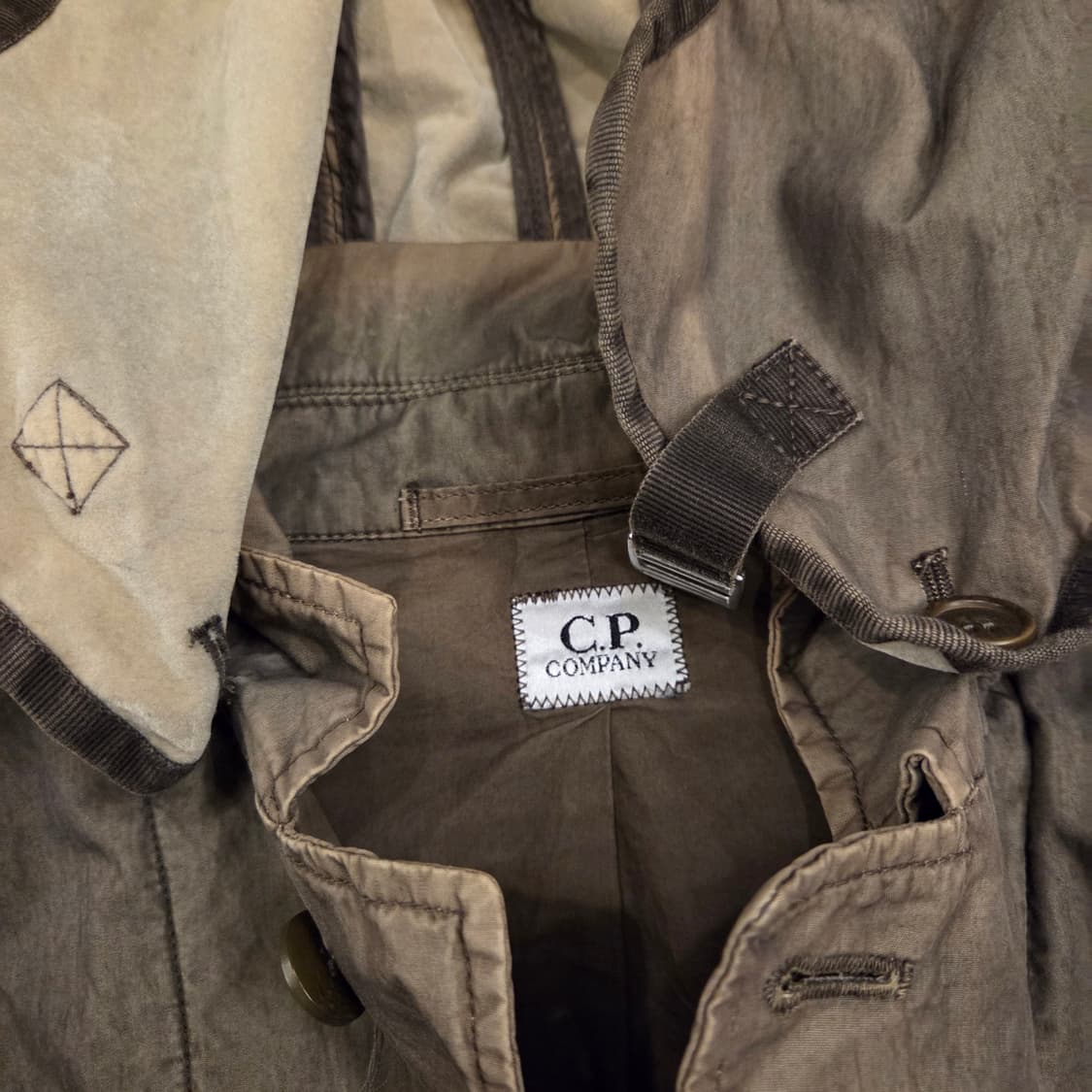 cp컴퍼니 고글 후드 자켓 상품이미지3