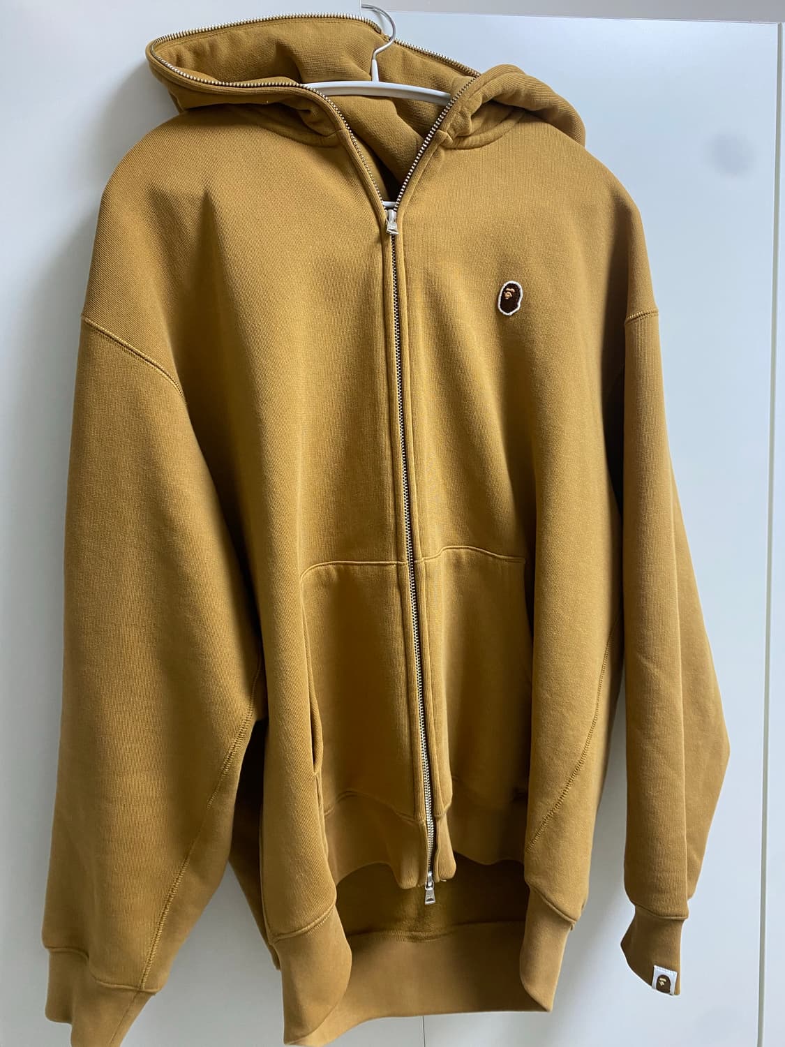 베이프 후드집업 베이지 L 상품이미지1