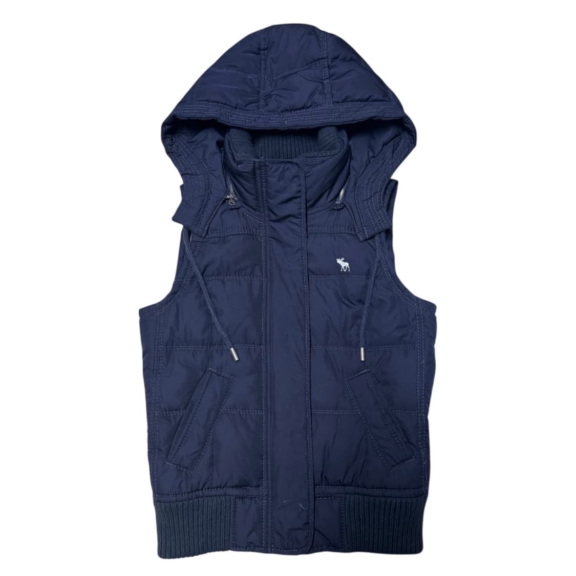 아베크롬비 순록 네이비 패딩 조끼 상품이미지1