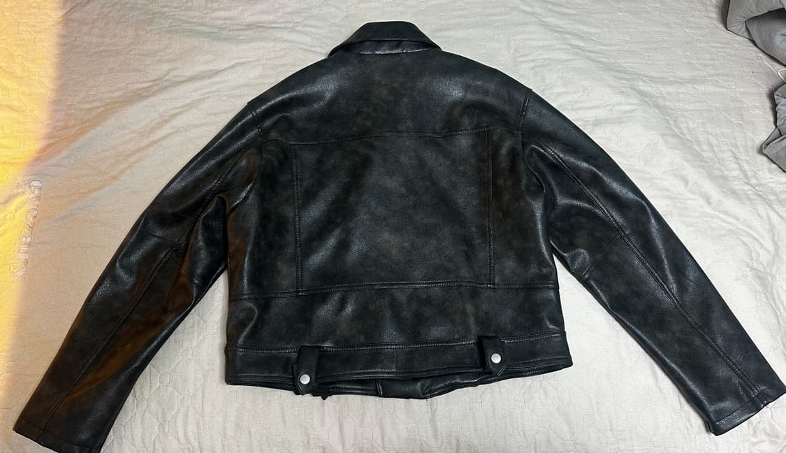 ZARA 리얼 레더 바이커 자켓 XL 상품이미지2