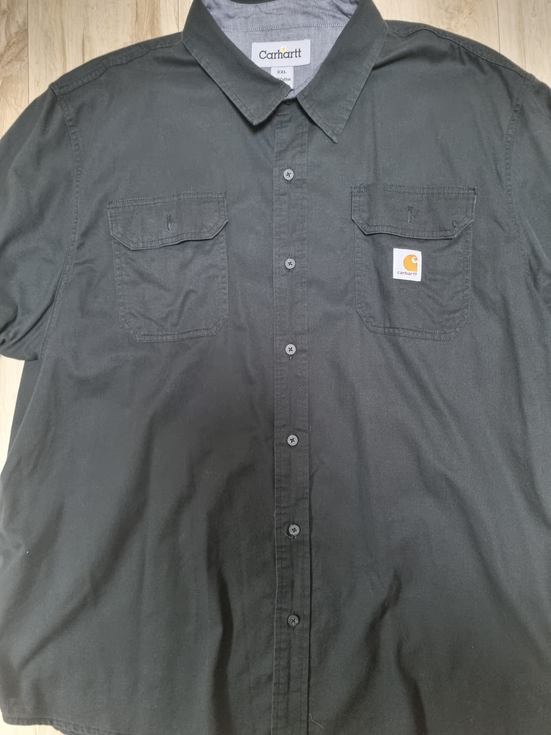 칼하트 블랙 반팔 셔츠 2XL 상품이미지1
