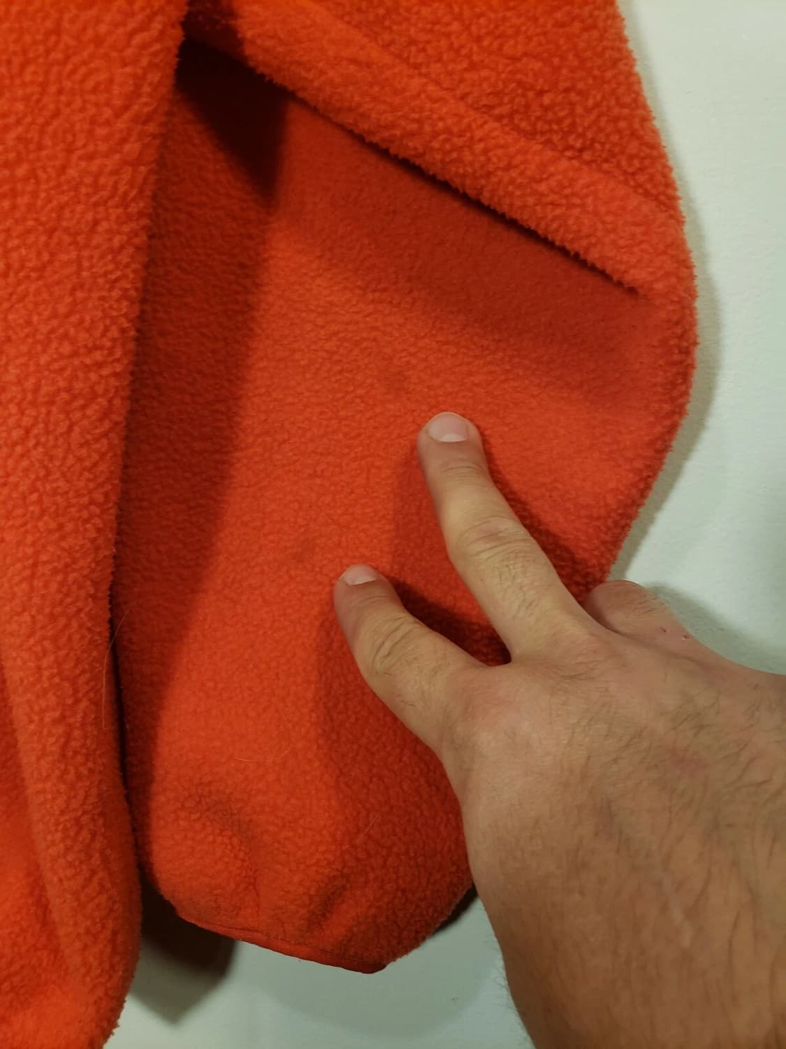 90s 파타고니아 신칠라 스냅-T 오렌지/블루 USA 상품이미지10