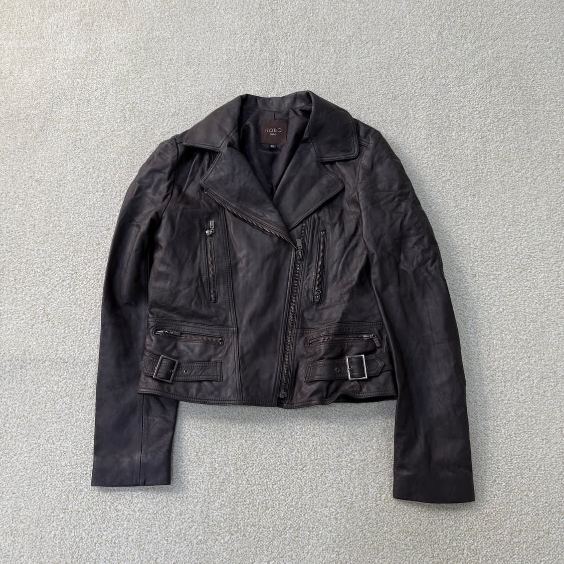 66 ROBO 여성 양가죽 라이더 자켓 0121T1 상품이미지1