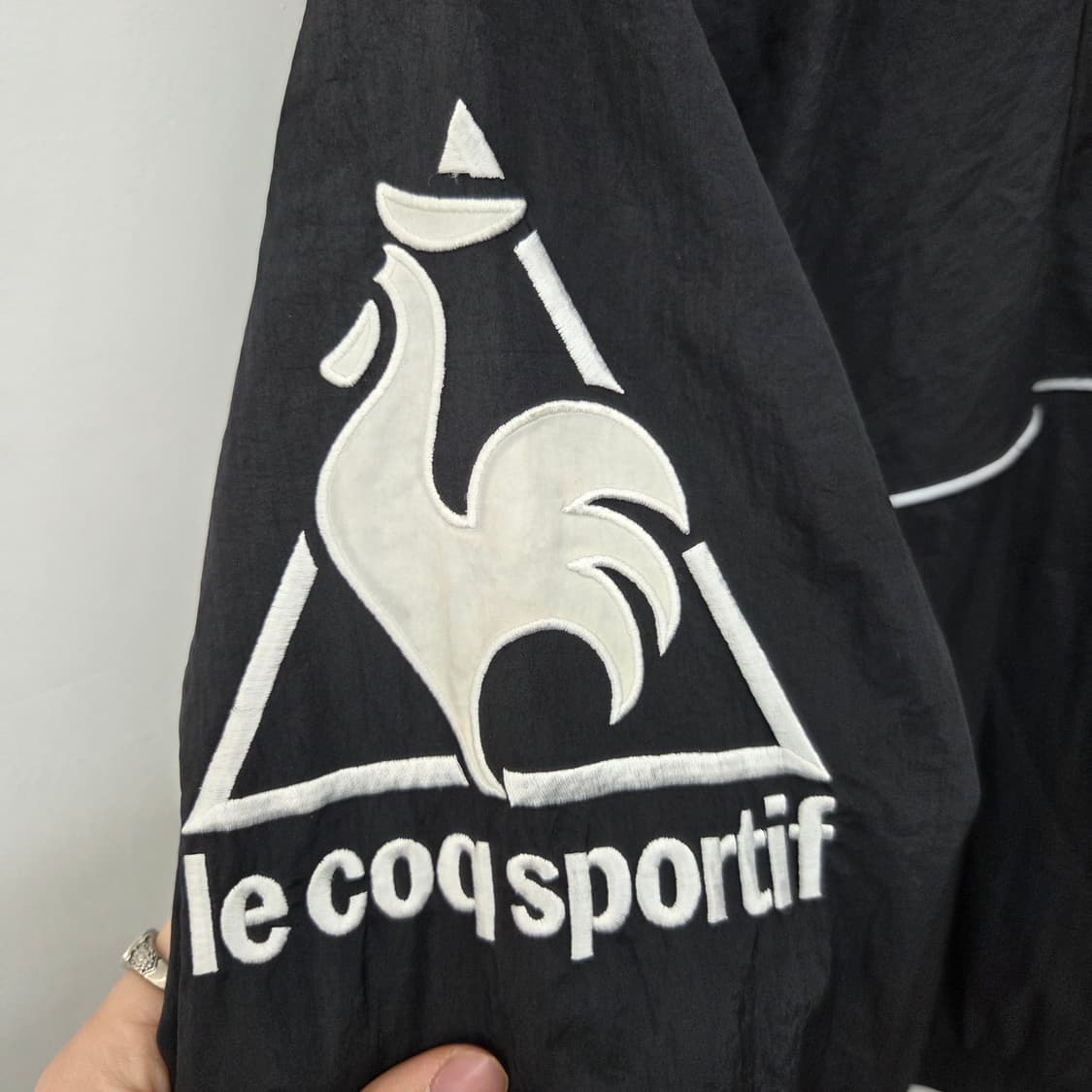 르꼬끄 블랙 후드 바람막이 점퍼 남m 상품이미지8