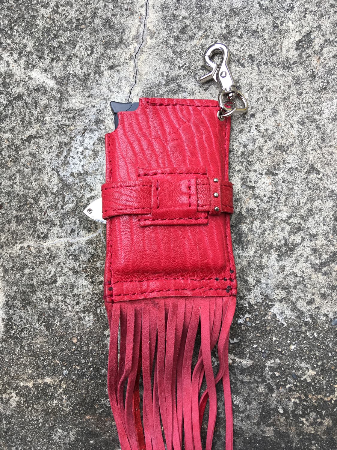 Leather snap card case 01 상품이미지5