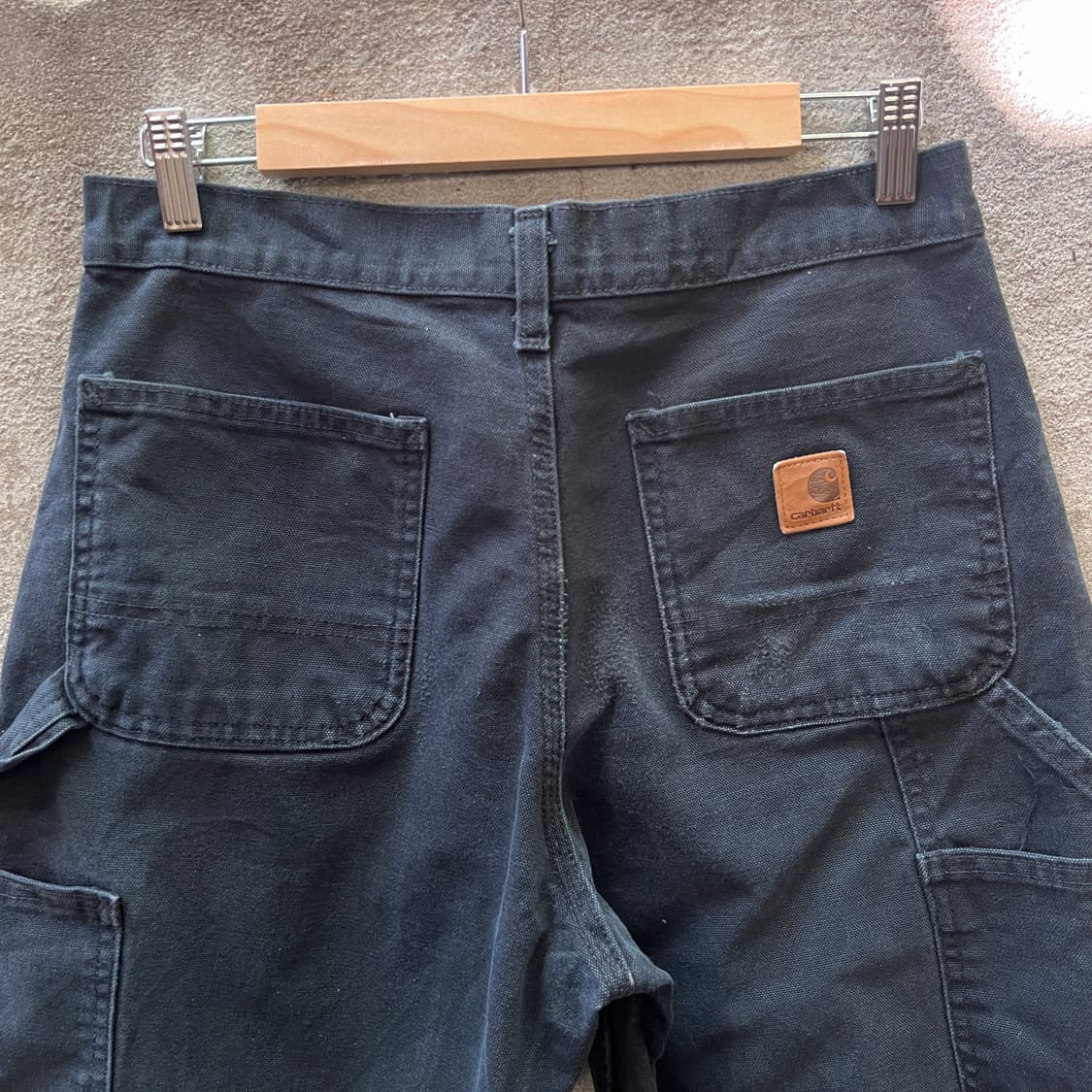 칼하트 카펜터 워크 팬츠 B11 BLK 상품이미지4