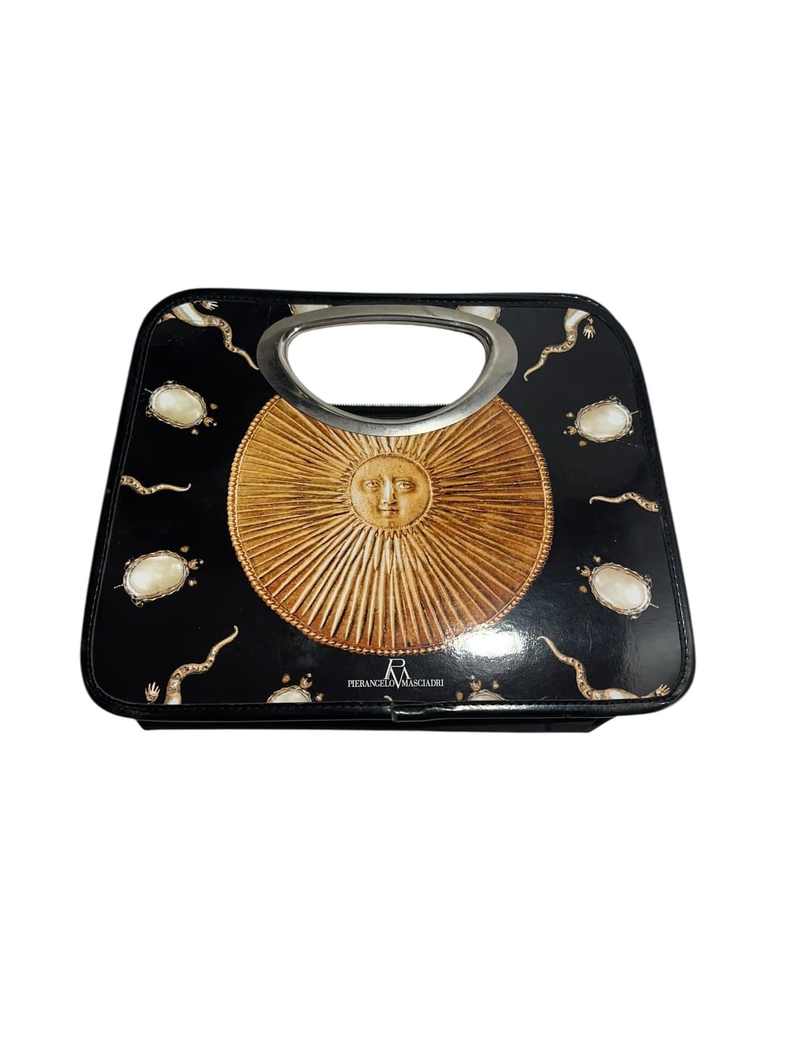 피에란젤로 마스카드리 빈티지 아트 클러치백 상품이미지1