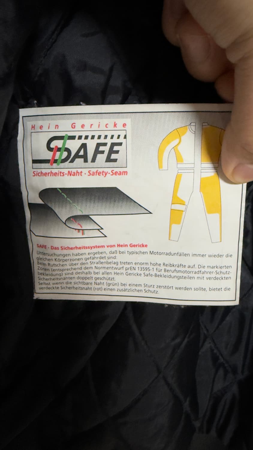 하인 게리케 Hein gericke 라이더 가죽자켓 블랙 L 상품이미지6