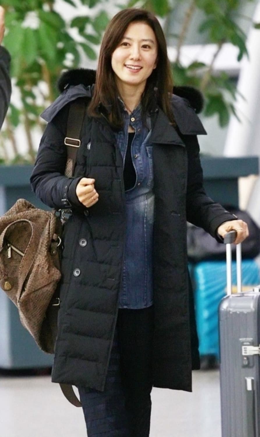 버버리 브릿 블랙 패딩 코트 S 상품이미지1