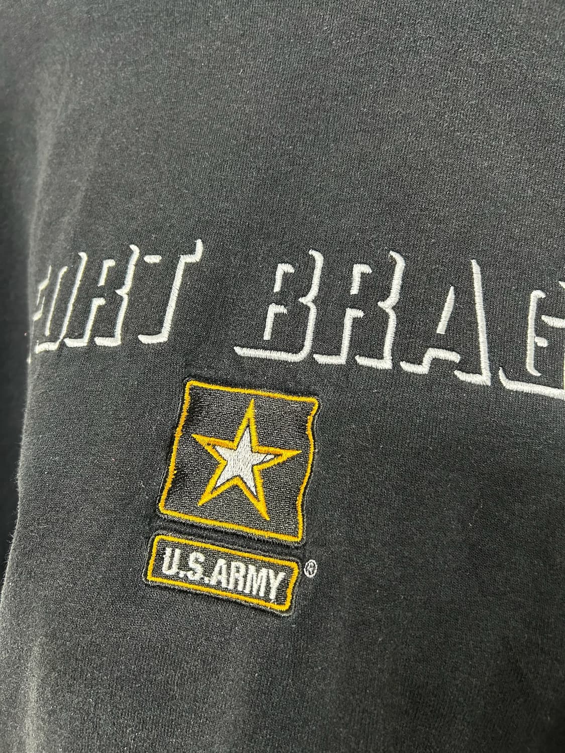 00's Fort Bragg U.S Army  hoodie Sweats 상품이미지3