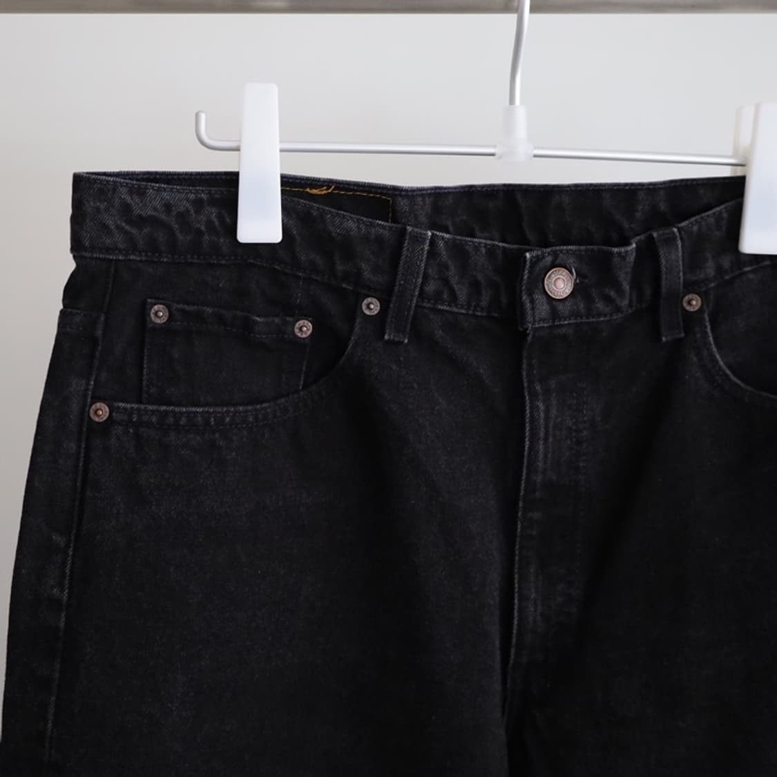 1990s 555 Black Jeans 상품이미지4