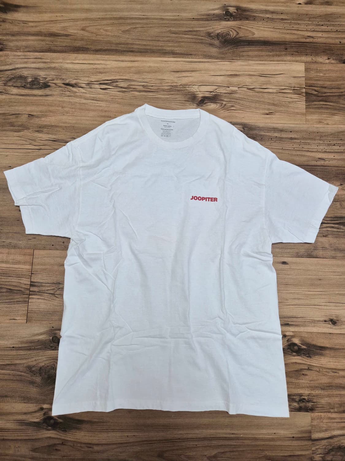 피스마이너스원 주피터 반팔 티셔츠 화이트 상품이미지2