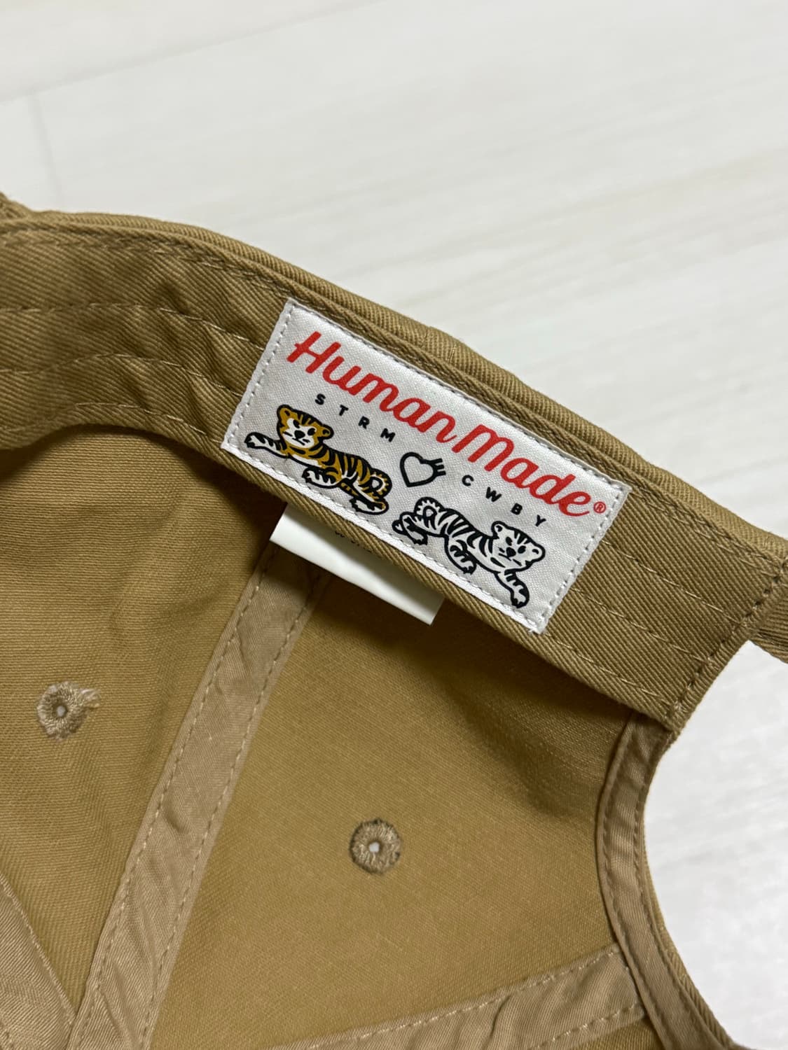 휴먼메이드 베이지 볼캡 상품이미지4