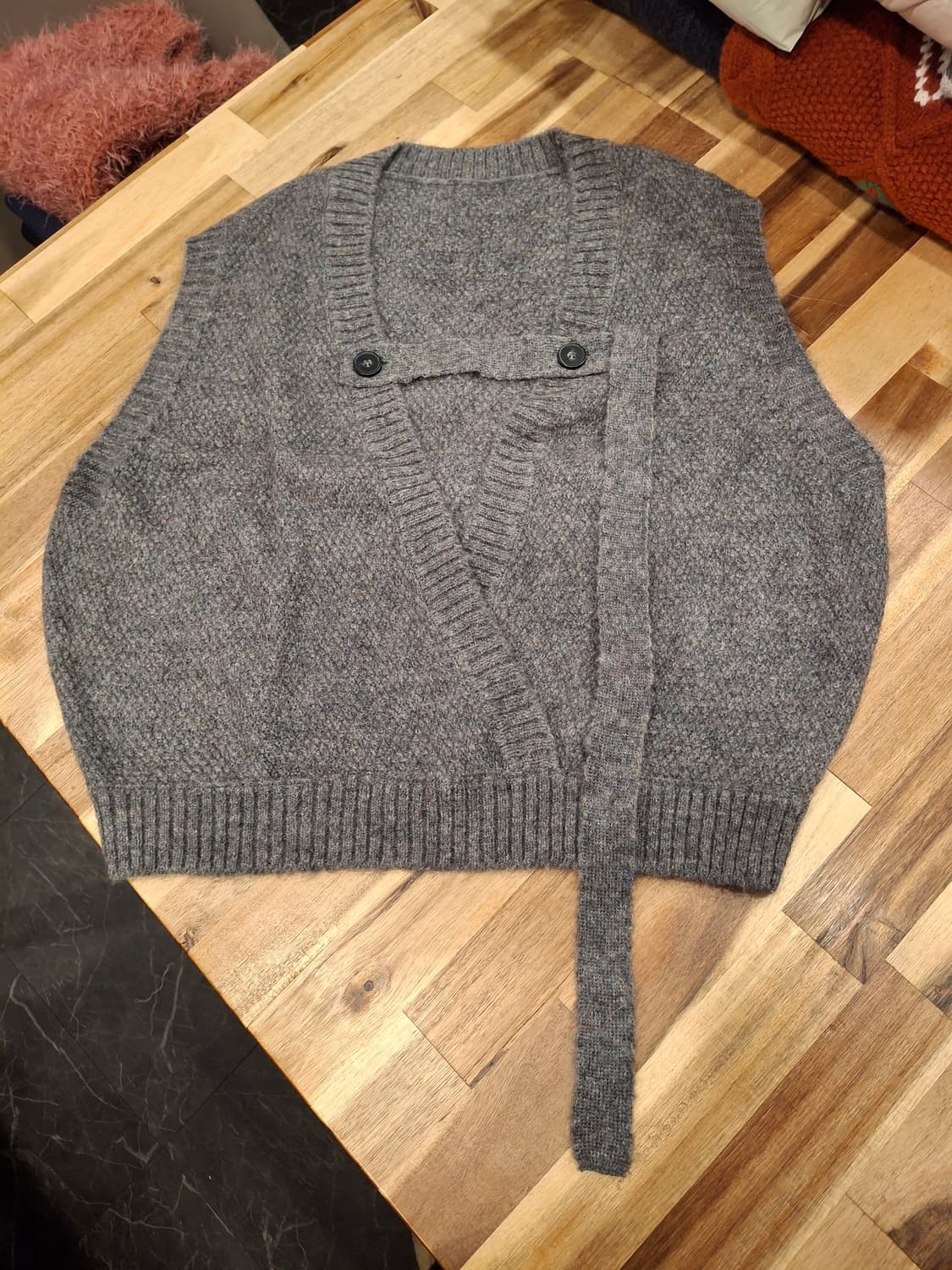 (마지막특가) 울니트 베스트 새상품 상품이미지1