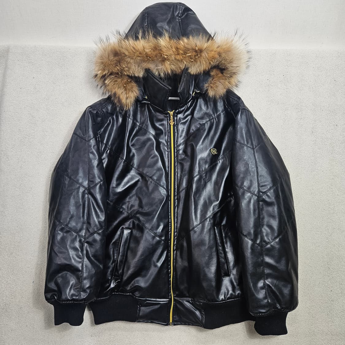 로카웨어 비건 레더 자켓 XL 상품이미지2