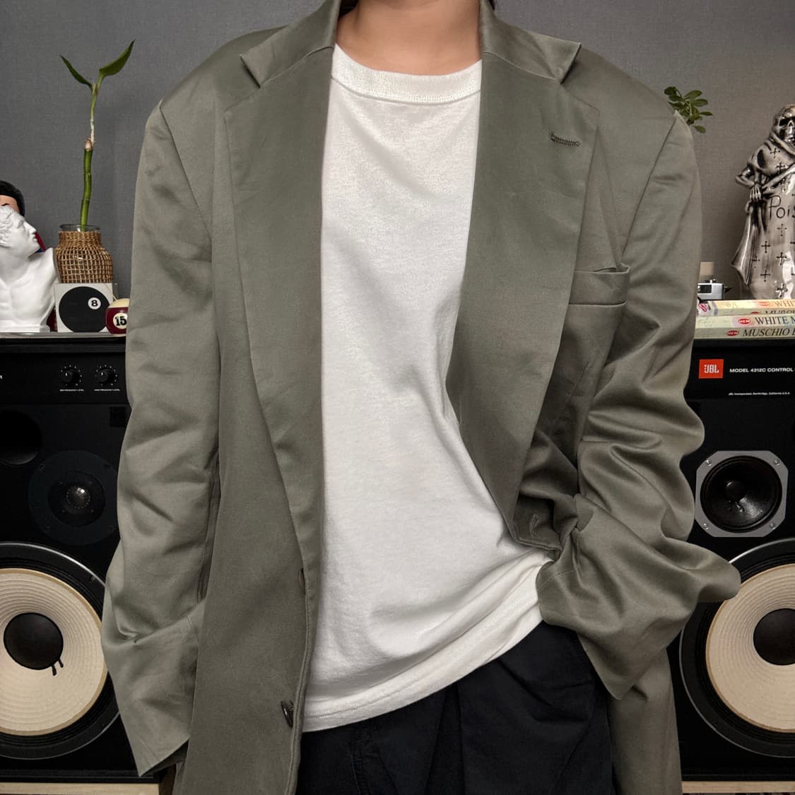 usa 엘엘빈 투버튼 블레이저자켓 상품이미지2