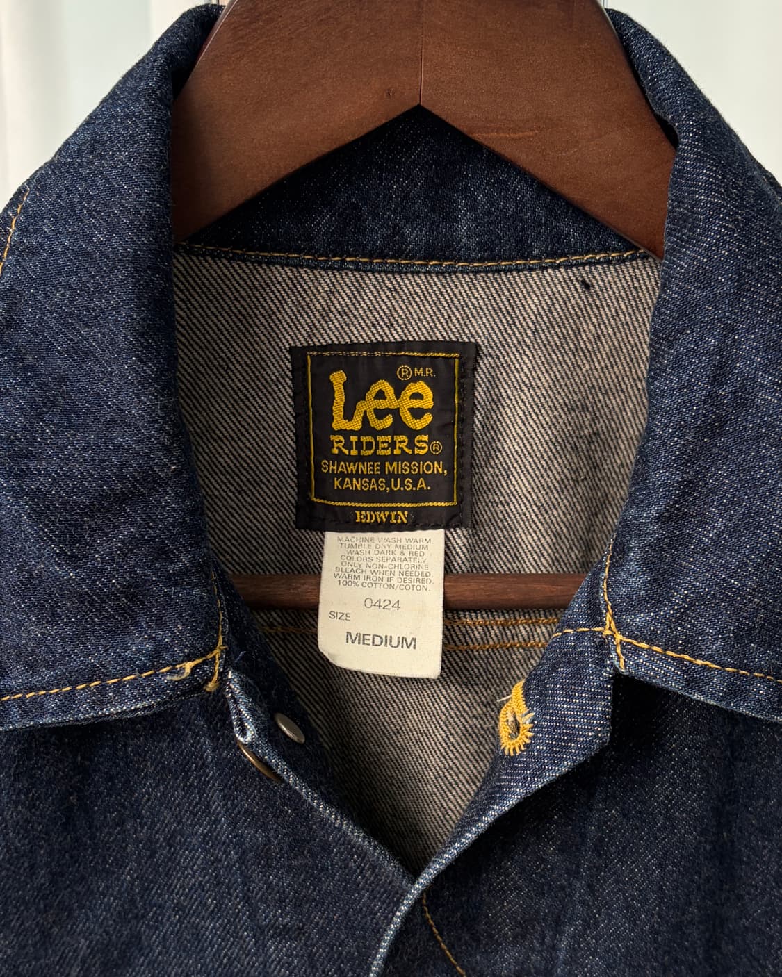 [M]Lee 리 JPN 0424 카우보이 데님 트러커 자켓 상품이미지9