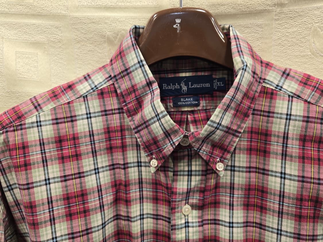 랄프로렌 블레이크 체크 셔츠 남방 110~115 상품이미지2