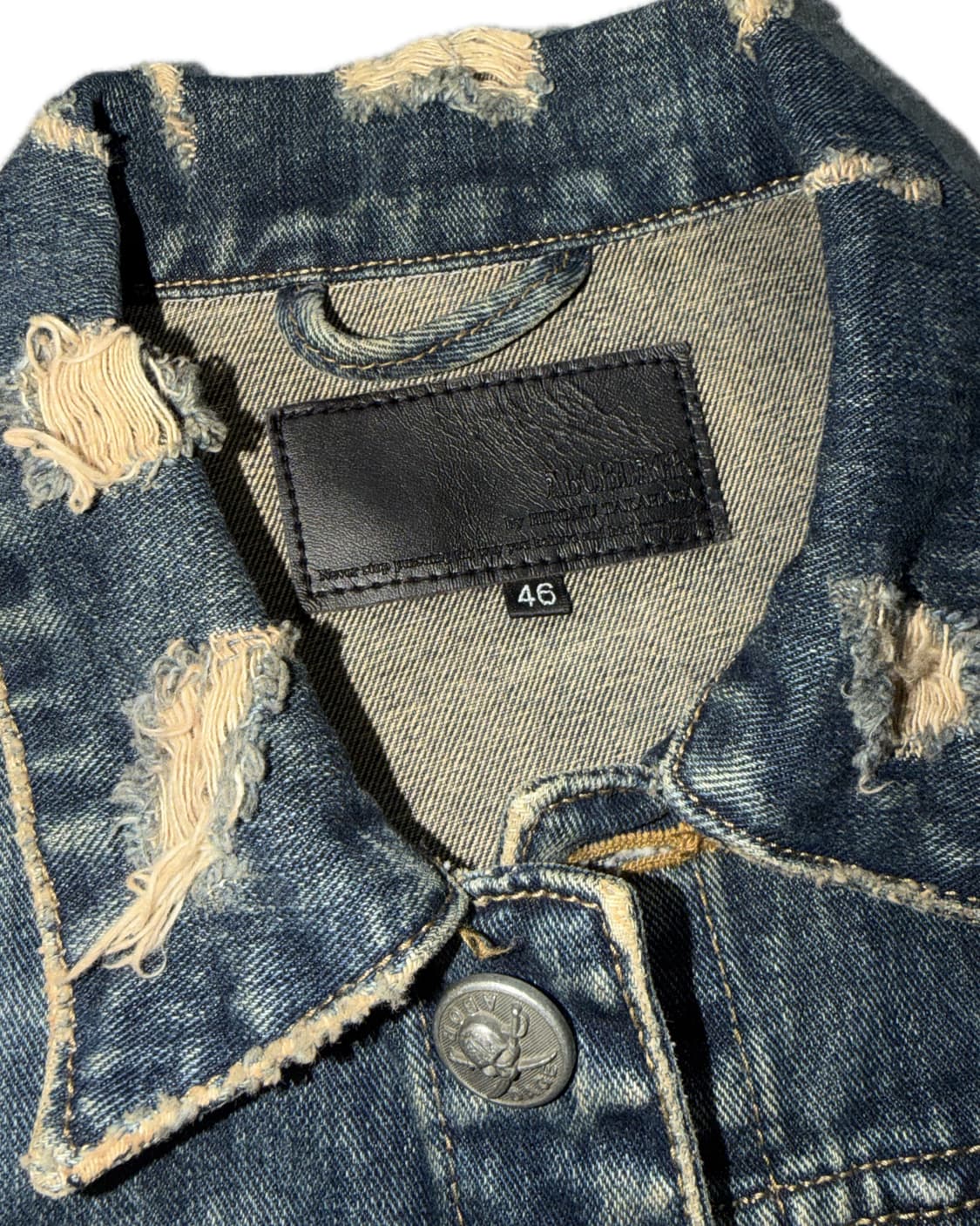 Hiromu Takahara repaired denim jacket 상품이미지3