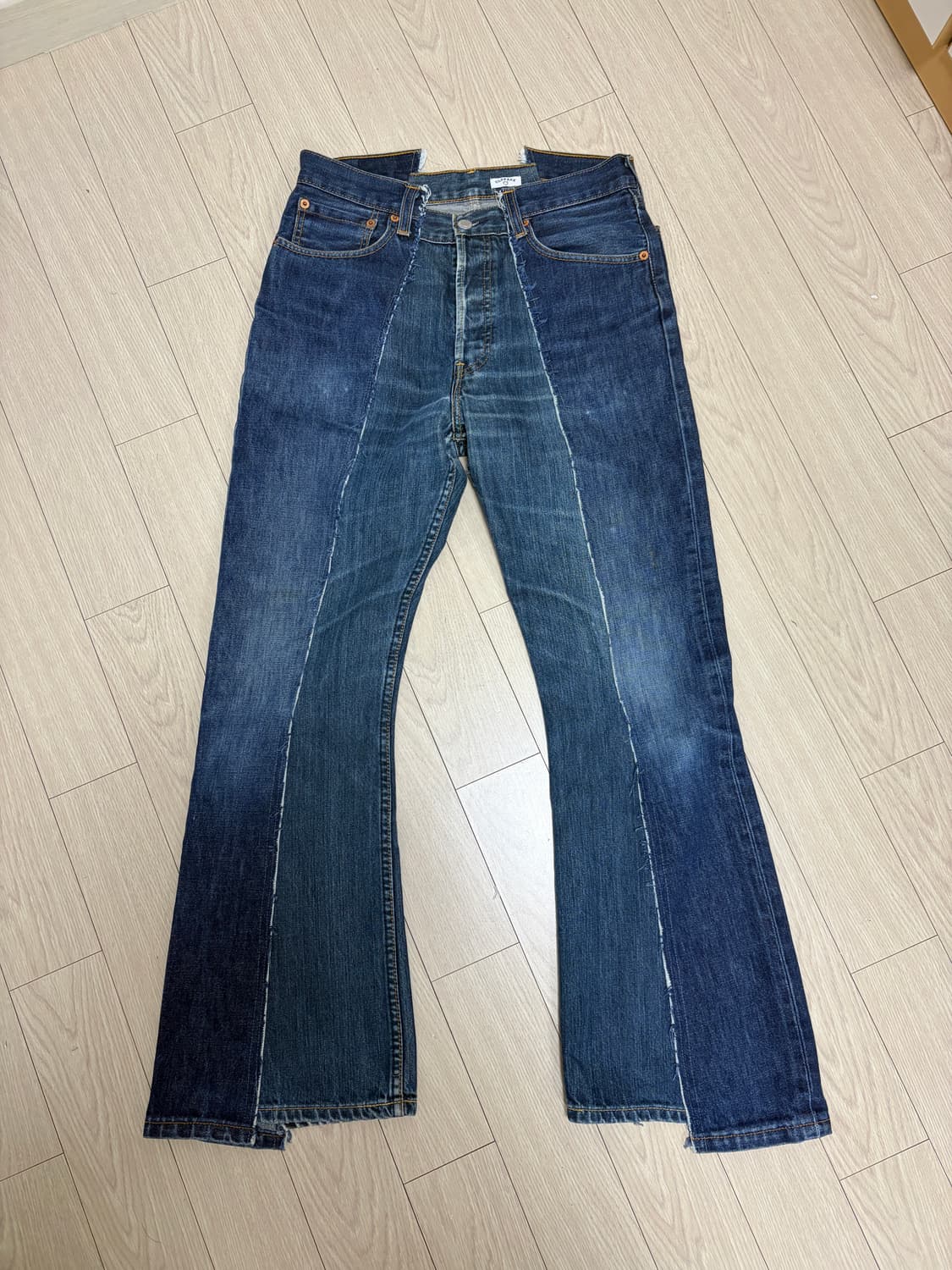 올드파크 플레어 데님팬츠 m 상품이미지1