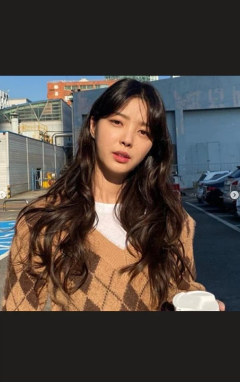 보카바카 소피 아가일 니트 브라운, 퍼플 상품이미지1